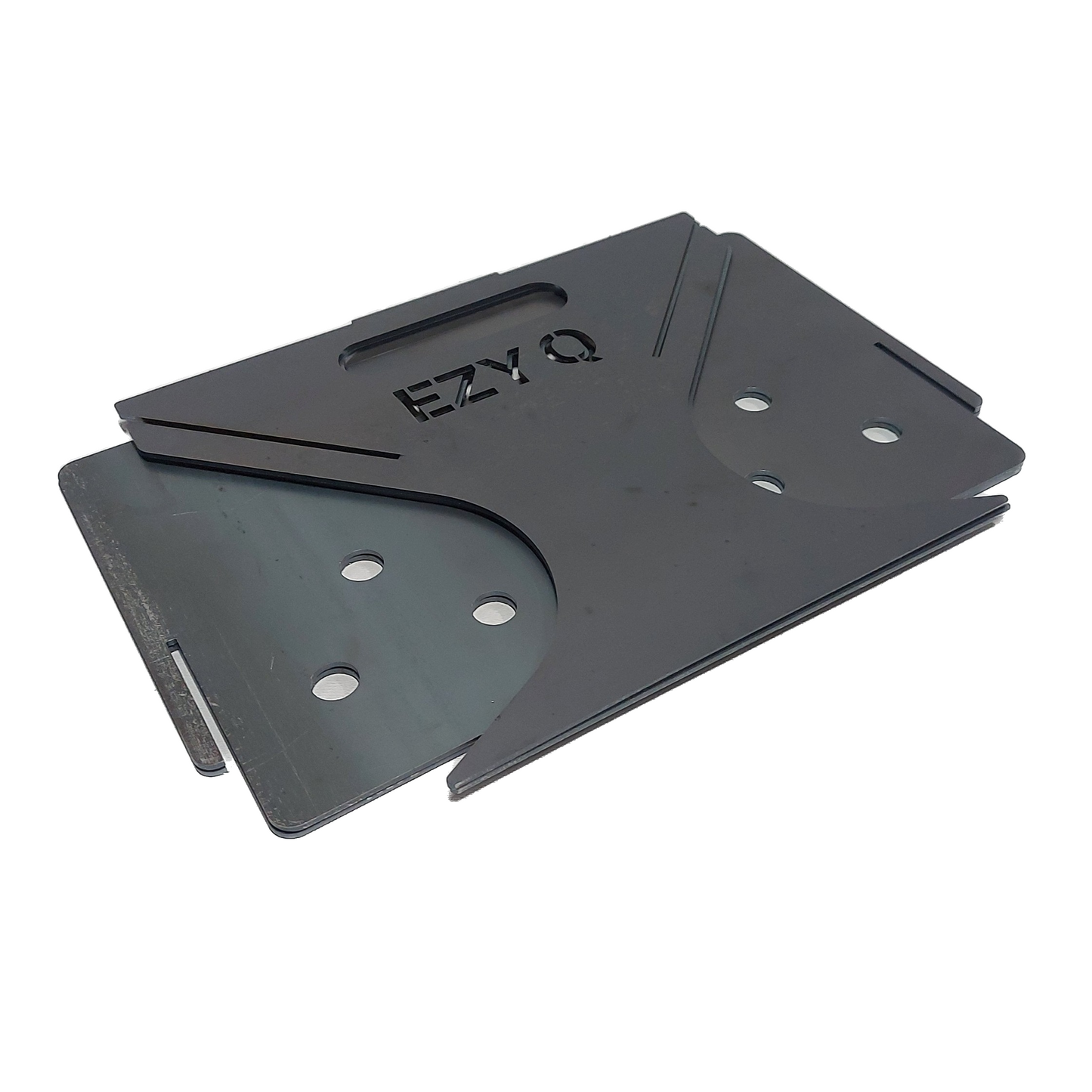 Flat pack fire pit steel panel design
