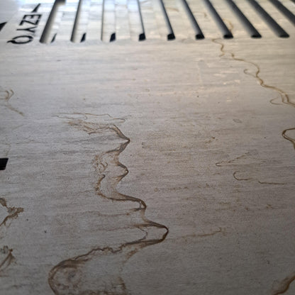 Heavy-duty outdoor fire pit with strong steel build