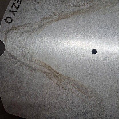 Heavy-duty stainless steel grill plate for outdoor BBQ use