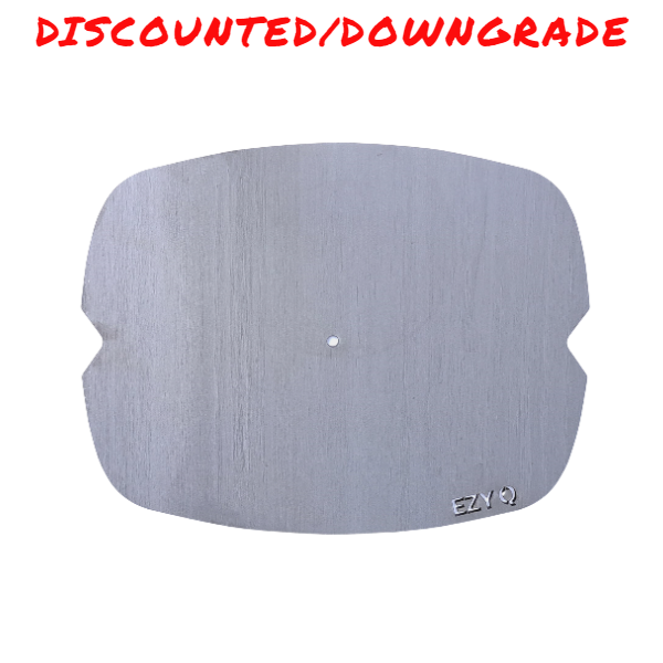 Premium stainless steel grill plate product banner design