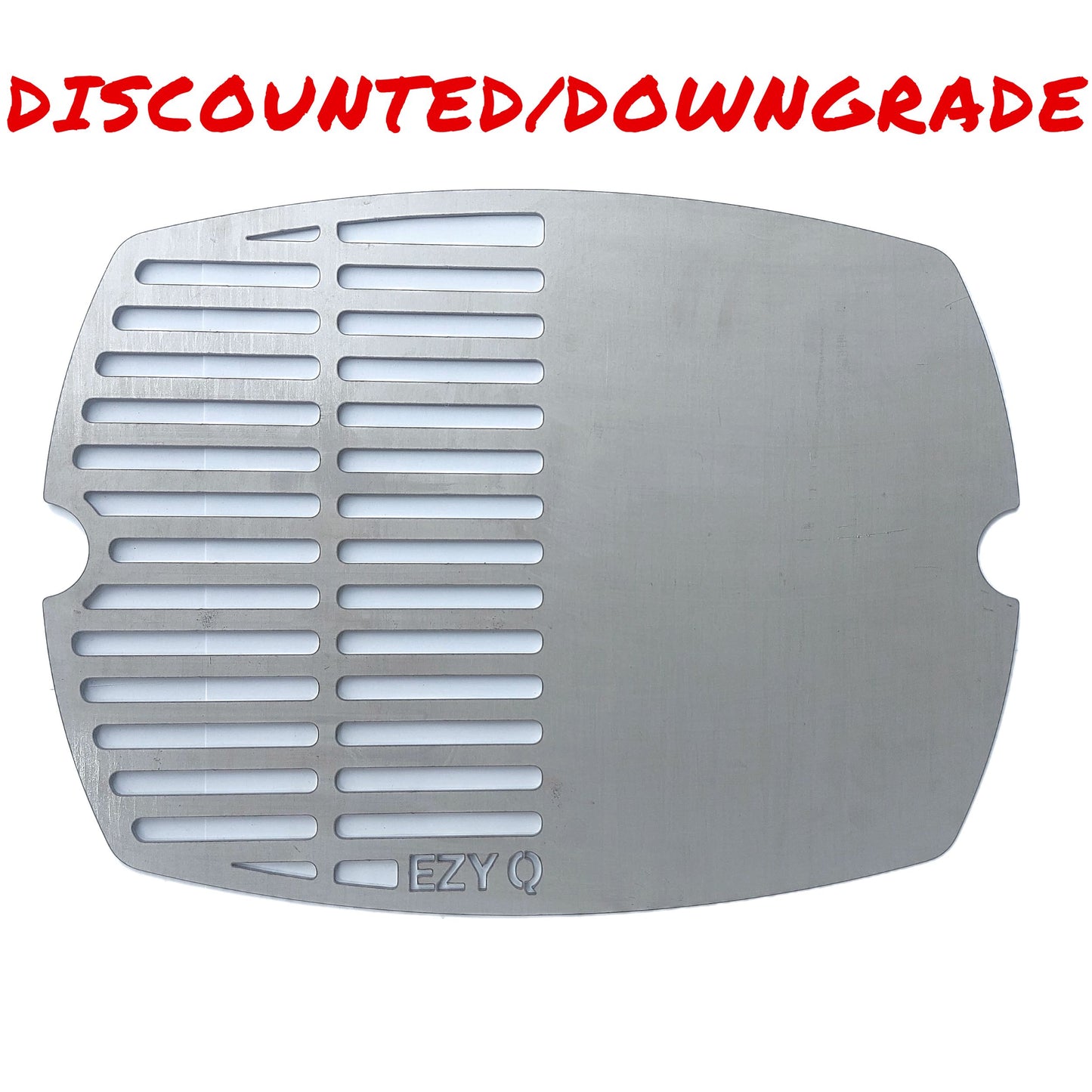 DISCOUNT/DOWNGRADE STOCK: 5mm THICK, Weber Grill & Hotplate, STAINLESS STEEL - Baby Q (Q100/Q1000/Q1200 Classic 1st/2nd Gen Series)