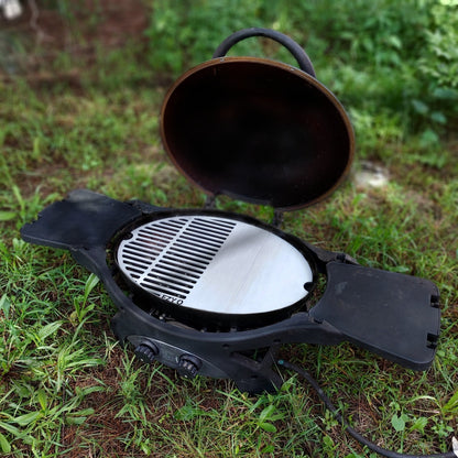 [Ziegler & Brown Stainless Grill] - EZY Q