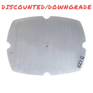 DISCOUNT/DOWNGRADE STOCK: 5mm THICK, Weber Hotplate, STAINLESS STEEL (Q200/Q2000/Q2200 Series)