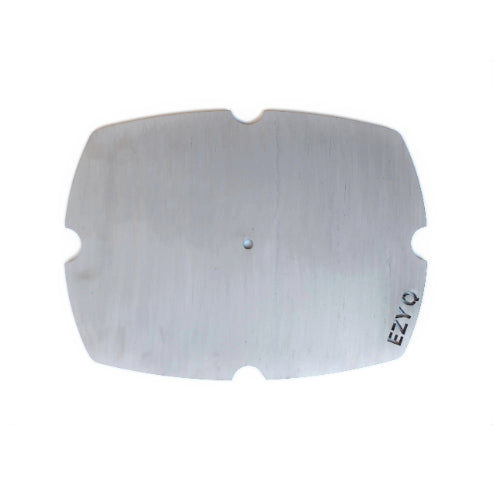 Solid stainless steel hot plate for Weber Q1000 BBQ