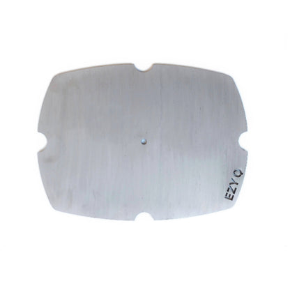 Solid stainless steel hot plate for Weber Q1000 BBQ