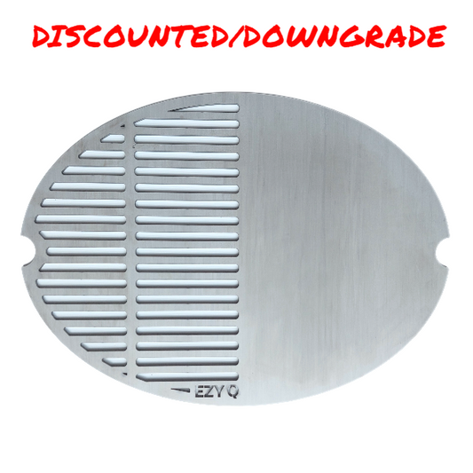 DISCOUNT/DOWNGRADE - Stainless Steel Hot Plate for Ziggy By Ziegler & Brown - TWIN BURNER