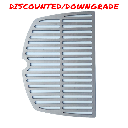 DISCOUNT/DOWNGRADE STOCK: Weber HALF Grill Plate, STAINLESS STEEL - Weber Q (Q200/Q2000/Q2200 Classic 1st/2nd Gen Series)